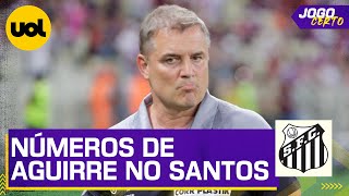 SANTOS DEMITE O TÉCNICO DIEGO AGUIRRE; VEJA NÚMEROS DO URUGUAIO PELO PEIXE