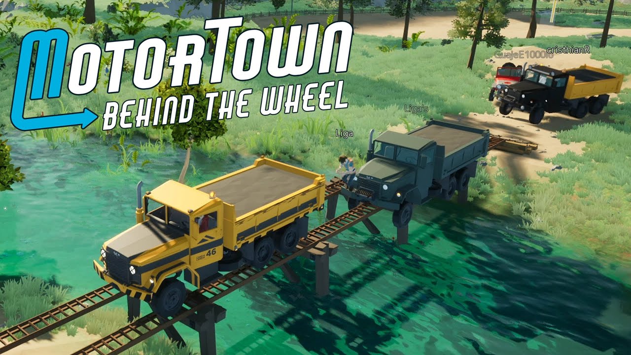Muchos Accidentes En El Convoy Off Road Con Estreno Mi Nuevo Camión | #14 Motor Town: Behind The