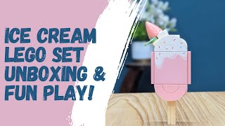 Cute Ice Cream LEGO Set For KIds | Review and BD price. #khelaghor