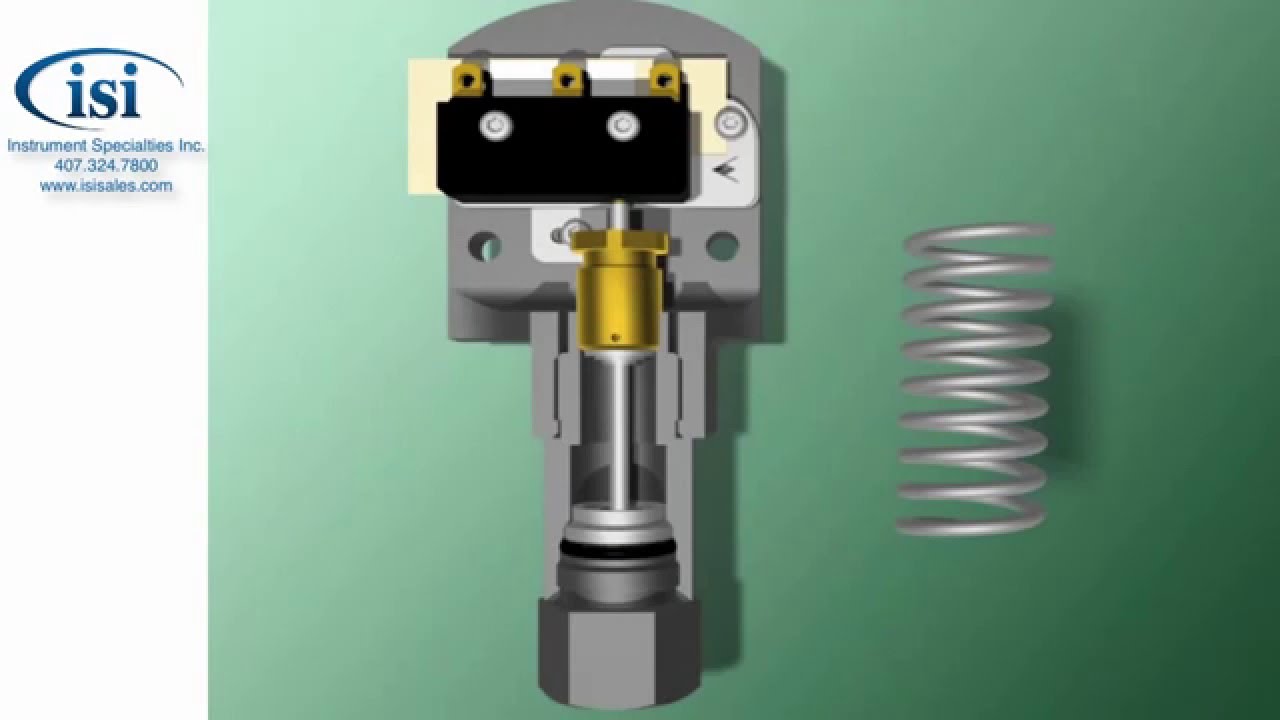 Basics of Industrial Pressure Switches YouTube