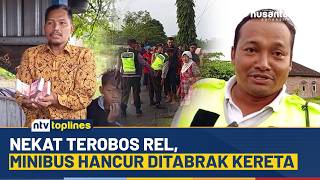 Kecelakaan Maut Kereta Api Tabrak Mobil di Grobogan, Warga Temukan Uang Puluhan Juta | NTV