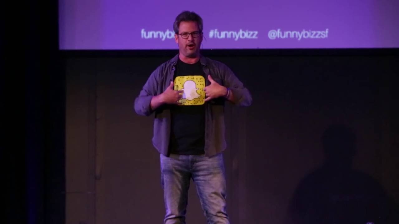 Joel Comm at FunnyBizz Conference, San Francisco, 2016