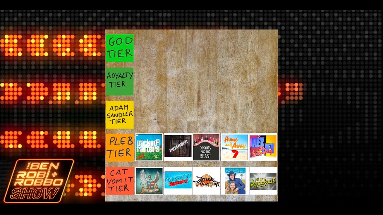 THE DEFINITIVE RANKING OF AUSSIE TV SHOWS YouTube