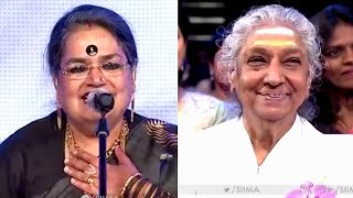 Usha Uthup | Tribute To S Janaki | SIIMA 2016