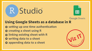Using Google Sheets as a database in R