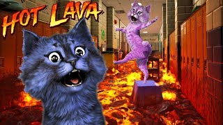 ПОЛ - ЭТО ЛАВА!!! / HOT LAVA