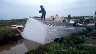 Paso del tornado por Tiro Pichon El Puerto de Santa María Temporal 2018