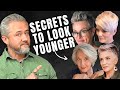 5 Short Grey Hairstyles That will make you LOOK YOUNGER AFTER 50 / GAME CHANGERS! #youthful #over50