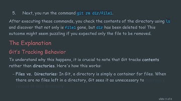 Understanding Why git rm dir/file Also Deletes the Directory: A Clear Explanation