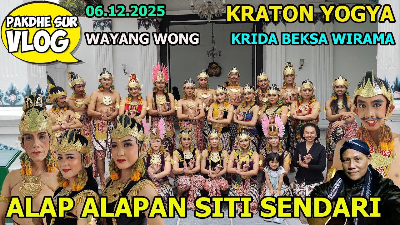 ALAP ALAPAN SITI SENDARI KRIDA BEKSA WIRAMA DESEMBER 2025 - PAKDHE SUR VLOG 