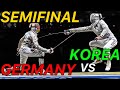 Tokyo 2021 [Semifinal] Korea v Germany | Olympic Fencing | Men's Sabre Team Highlights