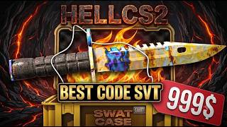 I Found the HELLCASE BEST CODE! (Unboxing a Knife?)