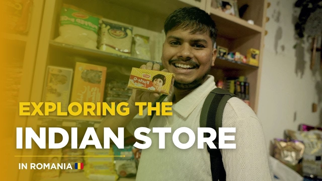 INDIAN STORE IN ROMANIA | SIBIU CITY | KAMAL MALI | VLOG 09
