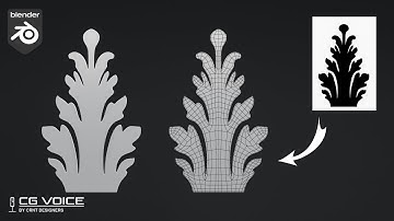 This modeling process can save your time _ blender ornament modeling tutorial #10 _ Part 1