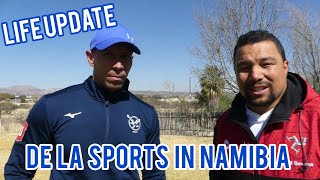 LIFE UPDATE DE LA SPORTS IN NAMIBIA AFRICA | WHAT WE HAVE COMING UP | RUGBY COACHING IN NAMIBIA