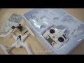 RC Skyrider -- MJX X400 rc quadcopter with fpv camera unboxing Review - like it