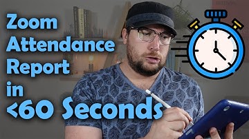 Take Attendance in Zoom FAST! ⏱️⏱️⏱️ - The HIT Lab