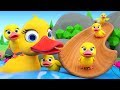 Duck Song - Five Little Ducks   More Nursery Rhymes