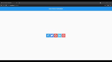This is icon hover animation created on the flutter.