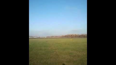 Eerste landing Nimbus 4T van Johan de Groot EHGR