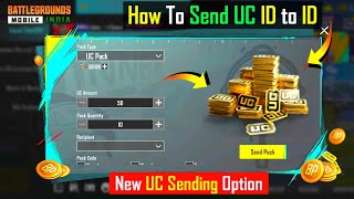 BGMI UC SENDING FEATURE | HOW TO TRANSFER UC ONE ACCOUNT TO ANOTHER ACCOUNT | BGMI NEW SEASON RESET screenshot 5