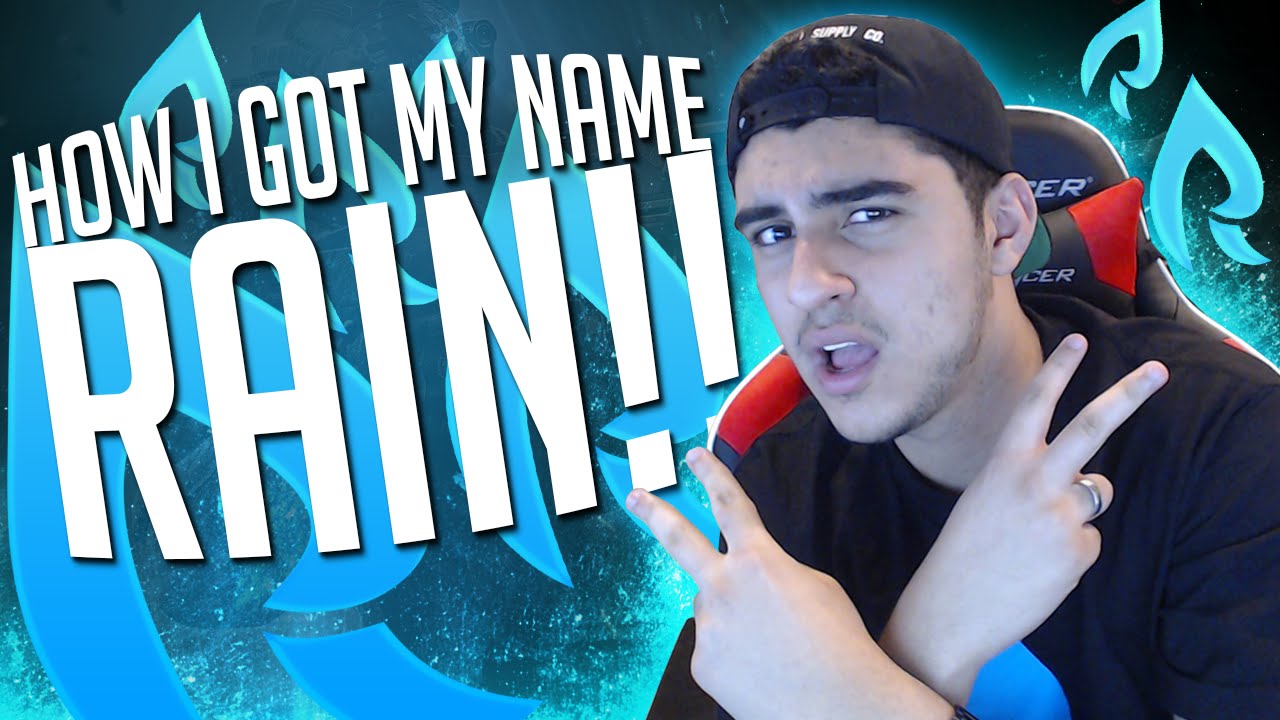 HOW I GOT THE NAME RAIN!! - YouTube
