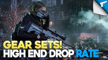 The Division | High End Drop Rates, Full Gear Sets Revealed!