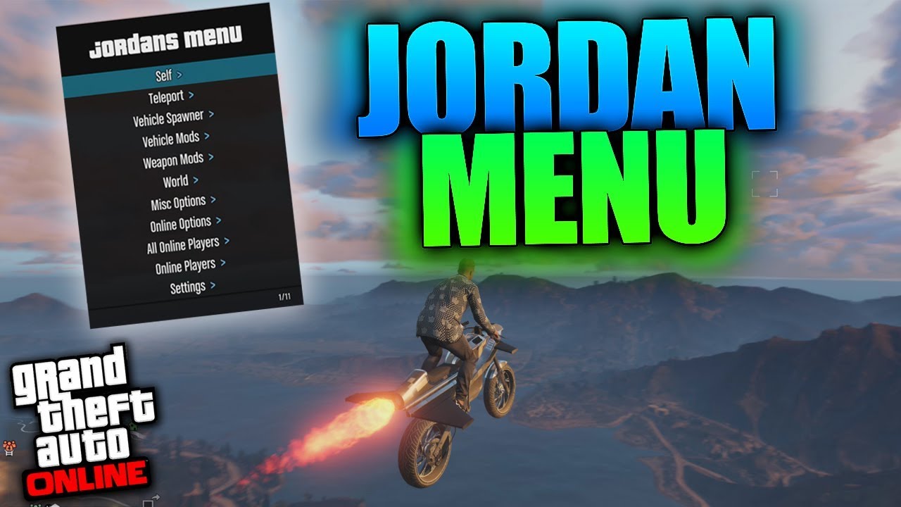 jordans mod menu gta 5