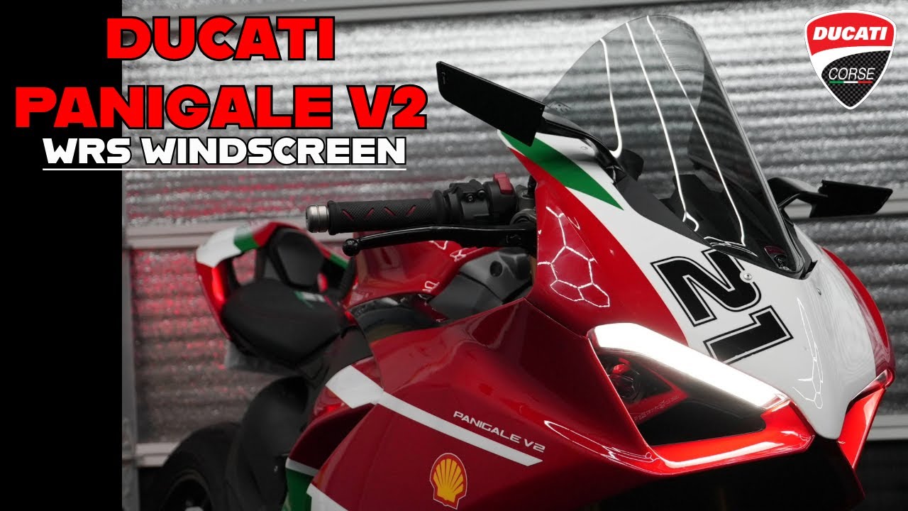 Ducati Panigale V2 WRS Windscreen INSTALL - YouTube