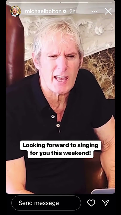 Michael Bolton sings How Am I Supposed To Live Without You 2022