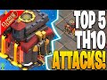 TOP 5 TH10 ATTACKS FOR WAR!! - Clash of Clans