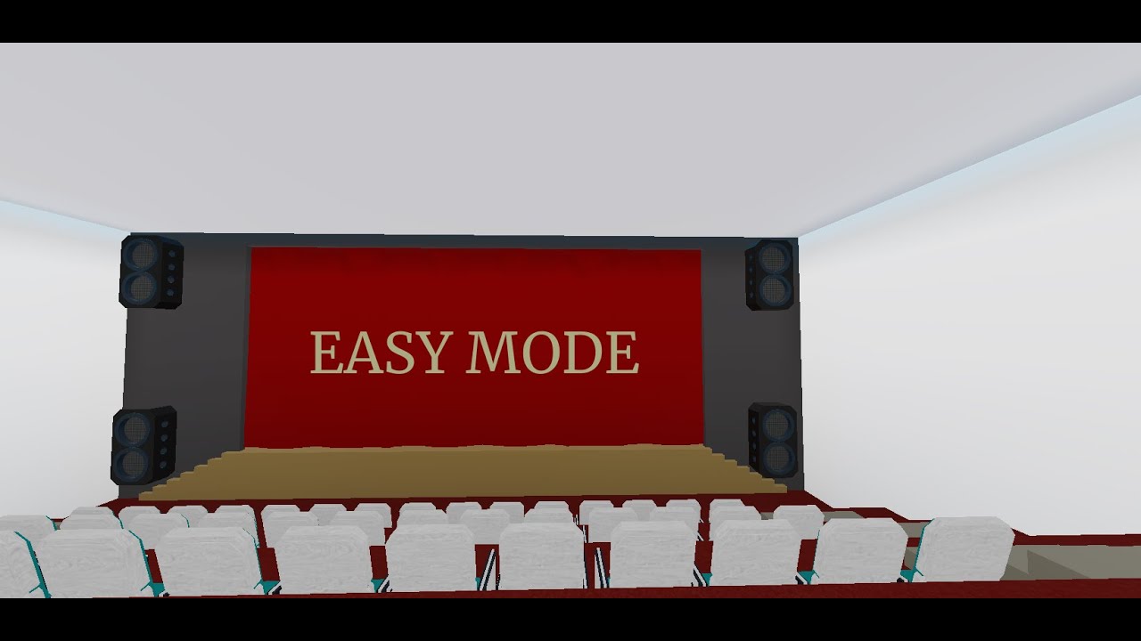 MR BOOMBOX'S THEATER! (SCARIEST OBBY) (EASY MODE) Full Walkthrough (Roblox)