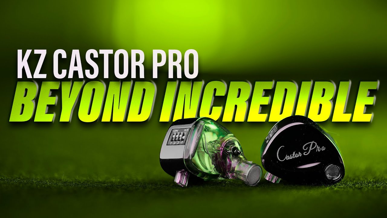 Kz Castor Pro in Ear Monitor, Hifi Bass in Ear Headphone
