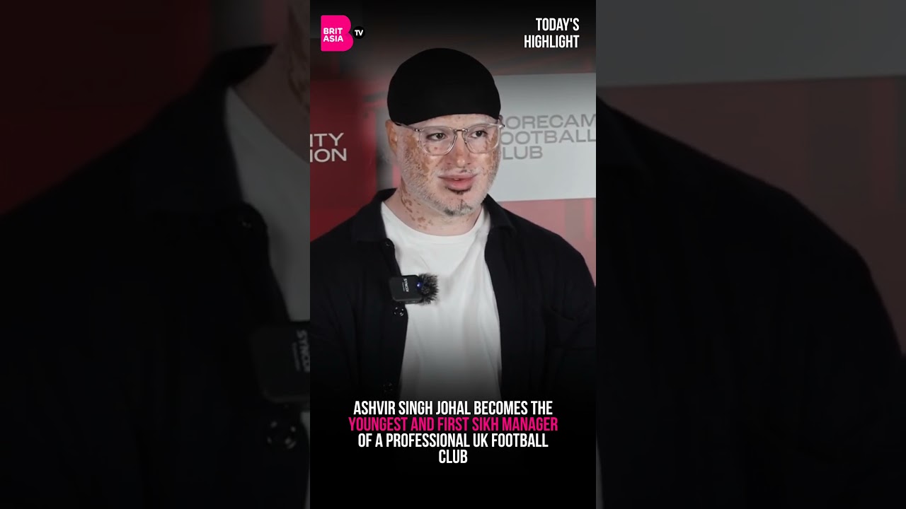 Ashvir Singh Johal has become the first British Sikh to take charge of a British football club