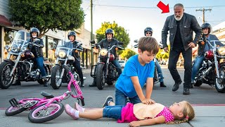 „Obdachloser Junge rettet Biker-Tochter – Was die Hells Angels danach taten, schockierte die ganze
