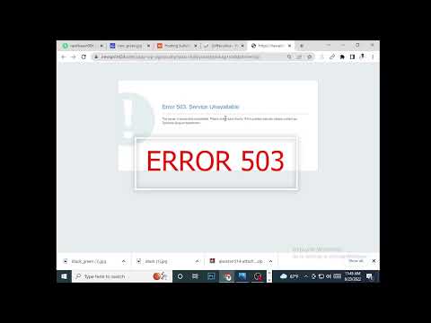 ERROR 503 WordPress  quick solutions , How to solve ERROR 503 in WordPress
