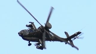 浜松基地航空祭2014予行 陸上自衛隊AH-64D 機動飛行 JGSDF AH-64D
