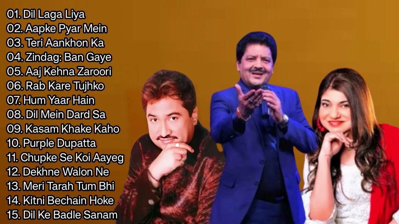 Hindi Melody Songs  Superhit Hindi Song  kumar sanu alka yagnik  udit narayan 