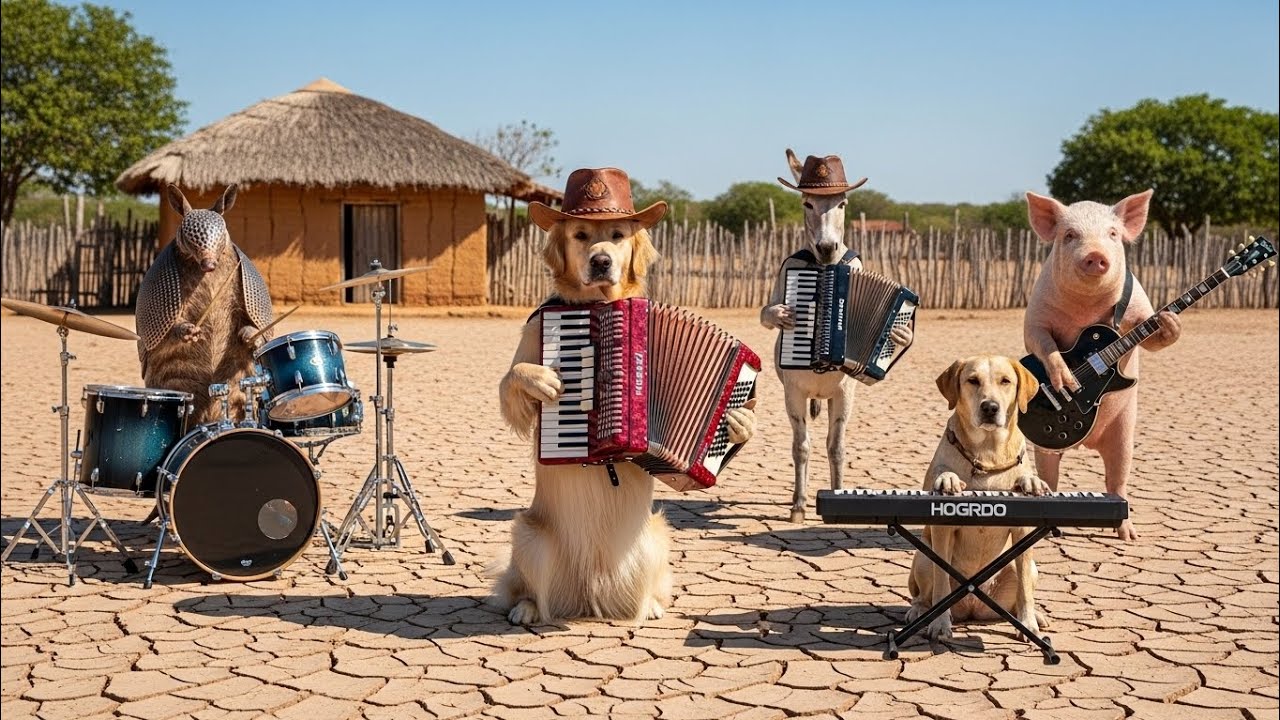 A Banda Mais Inusitada do Sertão Tocando Forró!