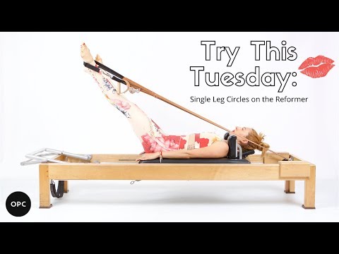 Single Leg Circles and Frog on the Reformer | Online Pilates Classes