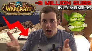 Let's Talk: WoW loses 3 million subscribers in 3 months! What went wrong? (World of Warcraft)