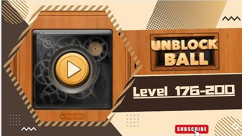 Unblock ball- Block Puzzle| Level 176 - 200 |Step by step| Gamer Eragm
