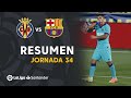 Resumen de Villarreal CF vs FC Barcelona (1-4)