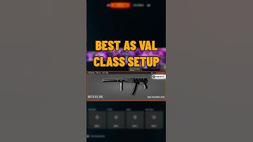 new BEST AS VAL CLASS SETUP in BLACK OPS 6!