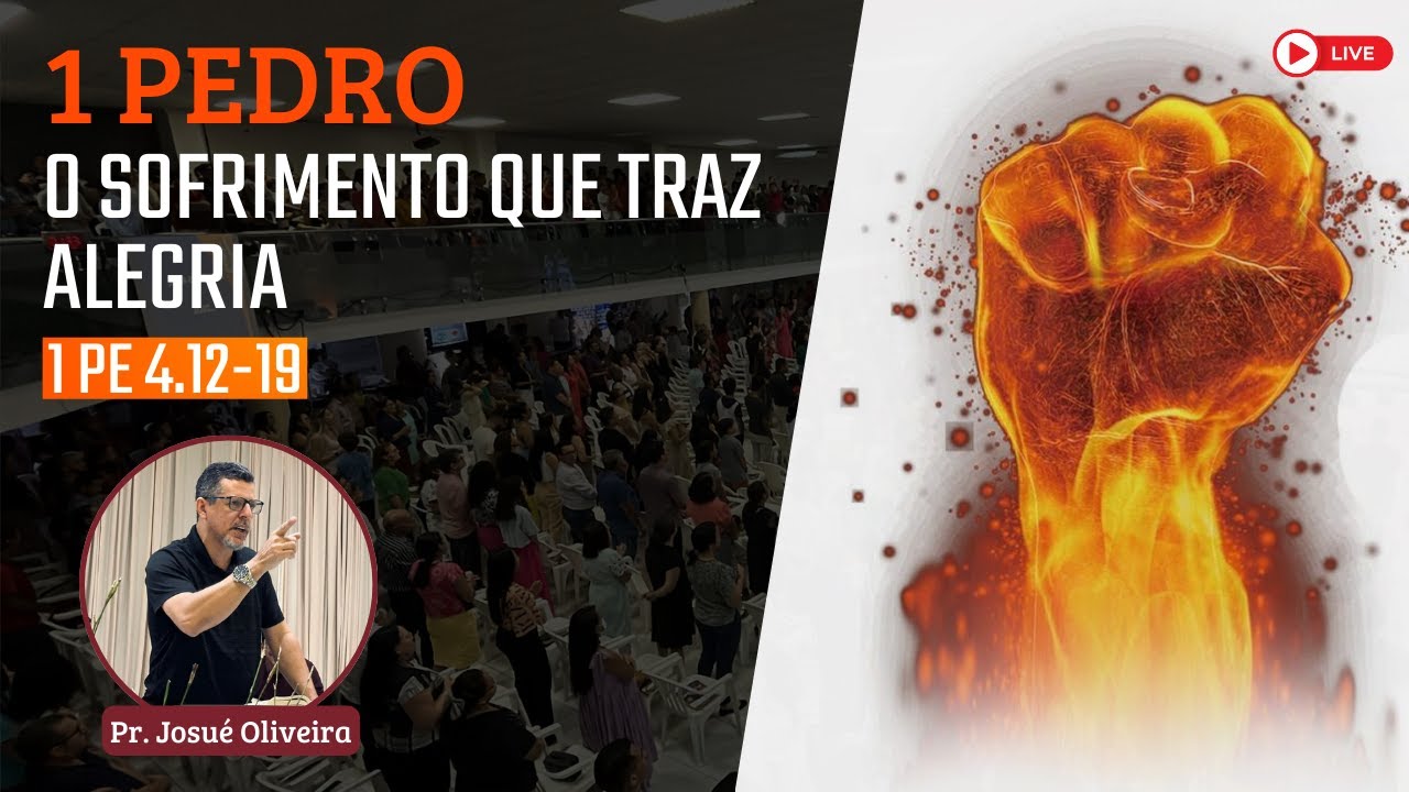 IBG Celebração | 29.10.2023 - 1 Pedro 4.12-19  com Pr. Josué Oliveira