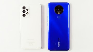 Samsung A52 Vs Tecno Spark 6 Speed Test Comparison | 8GB Vs 4GB
