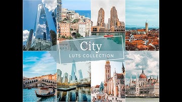 CITY VIDEO LUTS FOR FINAL CUT PRO, PREMIERE PRO AND DAVINCI RESOLVE