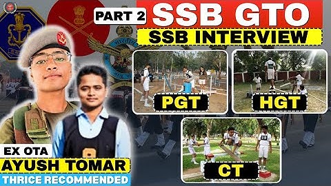 SSB PGT | HGT | Command Task | FGT | SSB GTO task Analysis by Ayush sir (Ex-OTA) #ssbgto