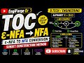 Epsilon Nfa to nfa conversion|Toc |Theory of computation|Tafl| Theory of Automata #btech​