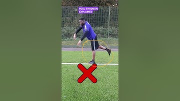 Foul Throw in Explained ⚽️ #football #shorts #throwin